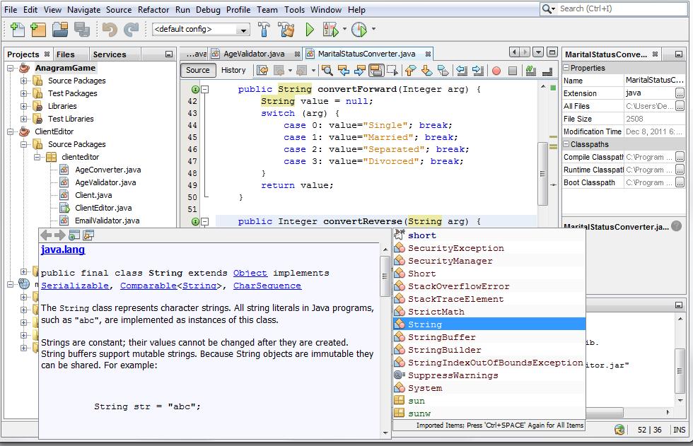 Screenshot 1 - String-in-Switch