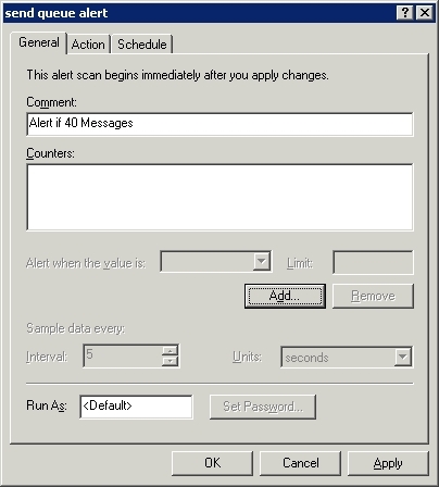 Exchange 2003 Performance Monitor