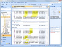 Keyword searches using Microsoft Outlook 2007 