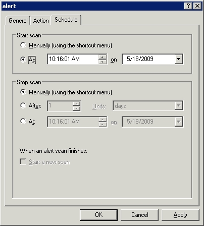 Tell Windows to watch for alerts