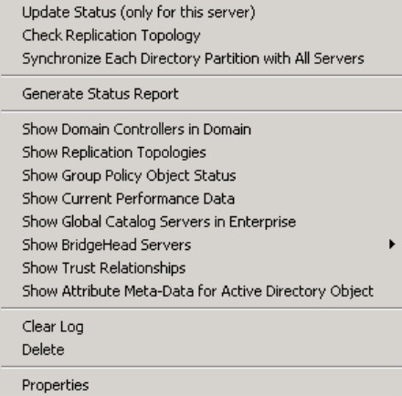 ReplMon server options