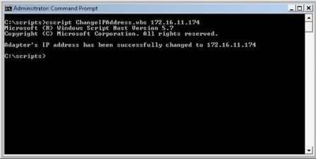 admin command scripting