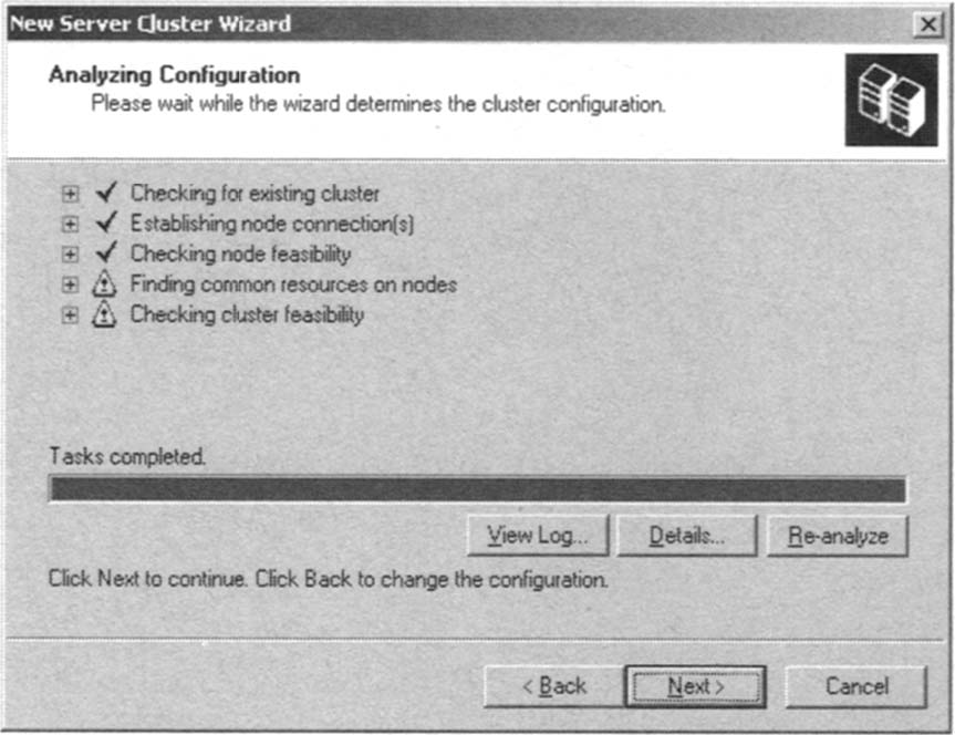 Analyzing Cluster Configuration