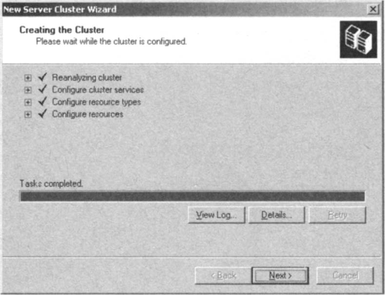 Creating the Cluster