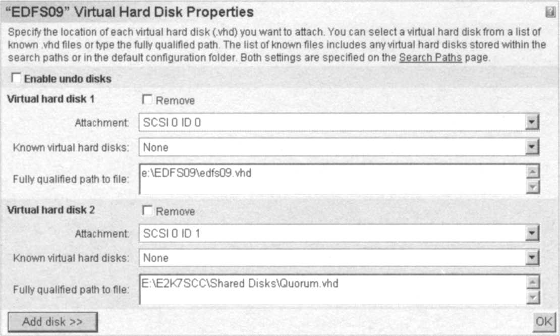 Adding a Virtual Hard Disk
