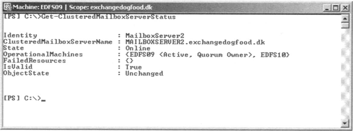 Verifying That the Cluster Is Online