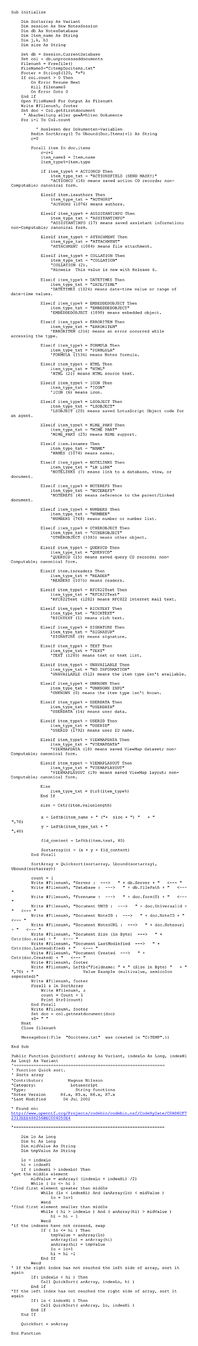 LotusScript to extract attachments and debug
