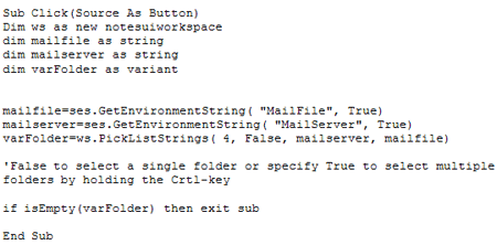 LotusScript equialent for @Picklist