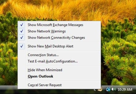 Microsoft Outlook 2007 diagnostic features