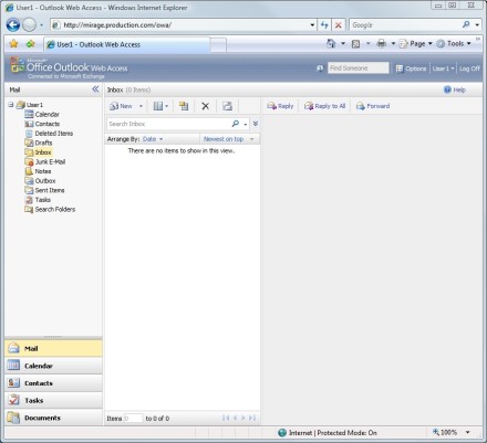 Exchange Server Outlook Web Access themes