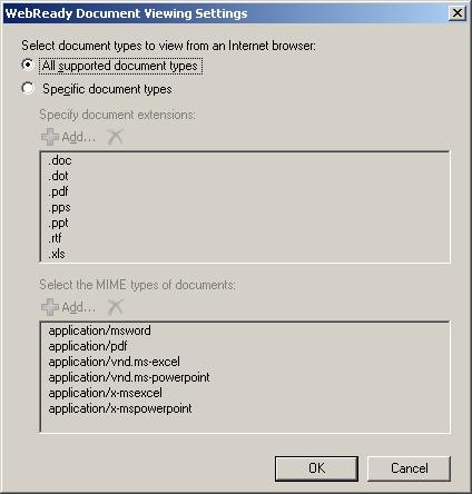 Exchange Server OWA WebReady Document View