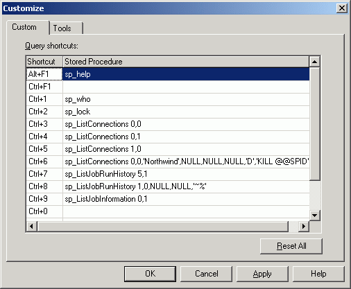 sql server 2005 stored procedure parameter default value