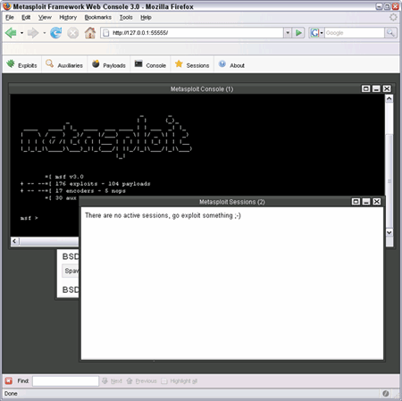 Metasploit 3.0: Microsoft Windows self-hacking tool