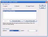 Creating the empty data model