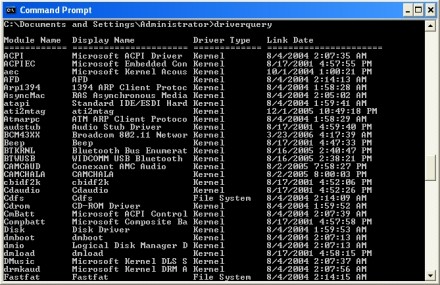 Make note of the offending device driver's module name