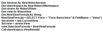 LotusScript to create action button