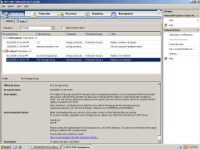 Data Protection Manager displays detailed information about an error condition