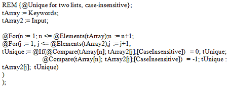 Case-insensitive version of @Unique