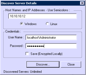 the main PlateSpin Migrate