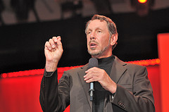 Oracle CEO Larry Ellison at OpenWorld