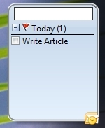Outlook Tasks tool for Microsoft Outlook 2007