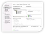 Start a new best practices scan