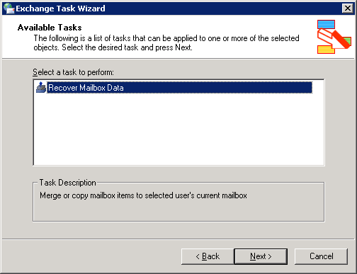 Recover mailbox data