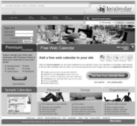 Web page after redesign
