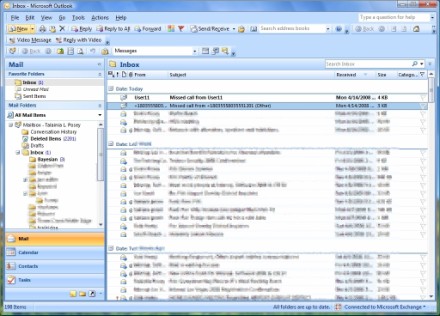 OCS 2007 Office Communicator calls