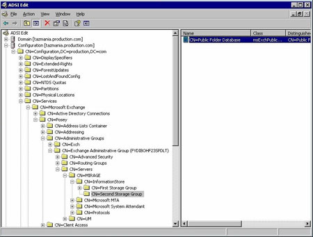 Exchange Server 2007 ADSI Edit