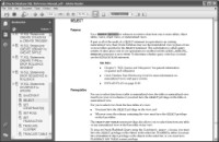 SQL Reference Manual