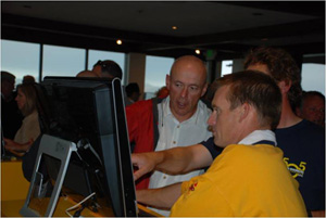 SAP exec John Schwarz helps 505 sailors use the Xcelsius dashboard 