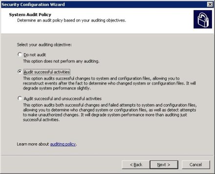 Configure Exchange 2007 Security Audit Policy for Edge Transport servers