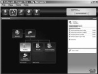 Network Magic displaying connected devices