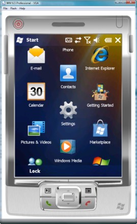The new start menu