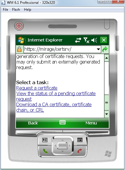 download a certificate authority