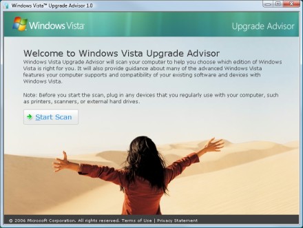 Click the Start Scan button to begin the testing process.