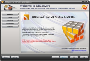 DBConvert for FoxPro and MS SQL