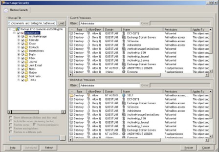 ScriptLogic's Security Explorer for Exchange
