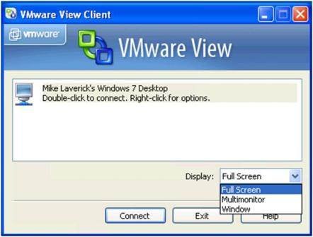 End user screengrab