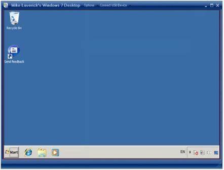 End user screengrab