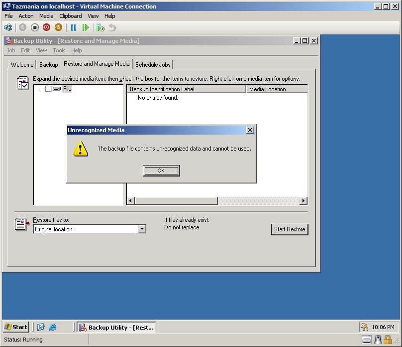 ntbackup ntbackup