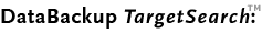 TargetSearch