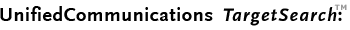 TargetSearch