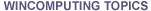 WinComputing Topics